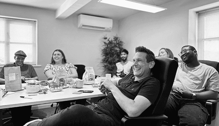 Image of Novacom staff in office